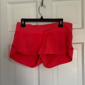 lululemon athletica Coral-Like Athletic Shorts